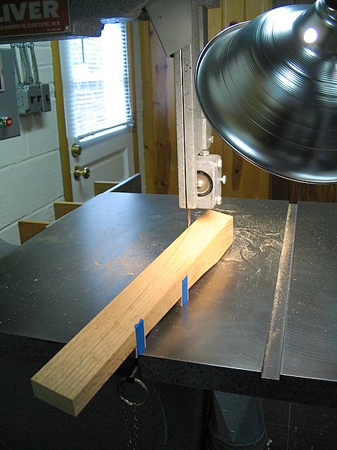 Sawing Second Inside Curve